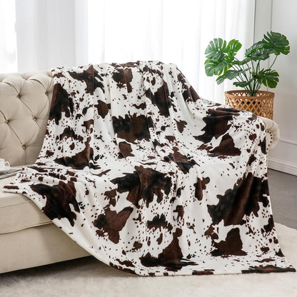 Fleece Blanket Black Throw Blankets for Couch & Bed, Luxury Plush Cozy Fuzzy Blanket 50x60 inches, Super Soft Warm Lightweight Throw Blanket for Travel Camping