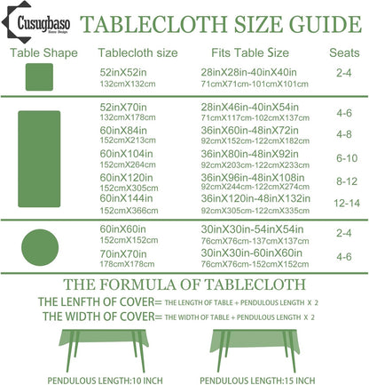 Spring Tablecloth 60x84 Inch for Rectangle Tables - Blooming Flower Spring Decorations for Home - Water Resistant Flower Table Cloth for Party,Table